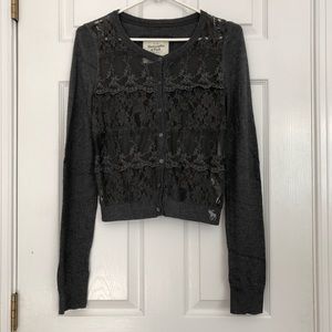 Abercrombie & Fitch Lace Cardigan